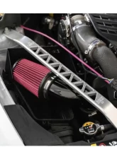 Burger Motorsports Billet Strut Cross Braces Anodized Red Kia Stinger 2018-2019                                     - BMS-STNGR-STRTR - Image 2