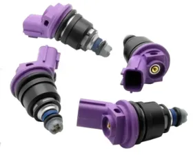 Deatschwerks Set of 4 740cc Side Feed Fuel Injectors Infiniti G20 1991-1996
