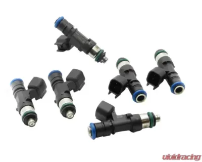 Deatschwerks Set of 6 60lb Fuel Injectors 630cc/min with EV14 Universal Ford Mustang V6 3.8L | 4.0 1999-2009 - 18U-00-0060-6