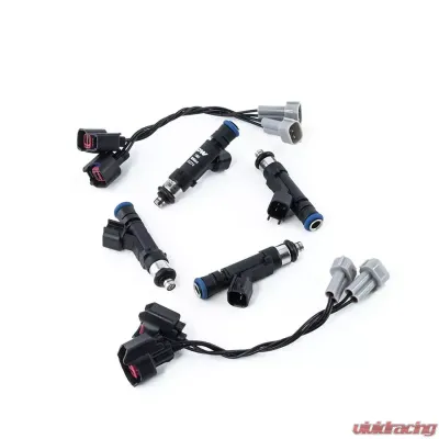 DeatschWerks Matched set of 4 injectors 800cc/min Mitsubishi - 18U-08-0800-4
