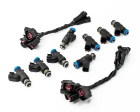 DeatschWerks Matched set of 8 injectors 72lb/hr 750cc/min