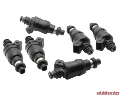 Deatschwerks Set of 6 800cc Low Impedance Fuel Injectors Mitsubishi 3000GT 1991-2000 - 42M-02-0800-6