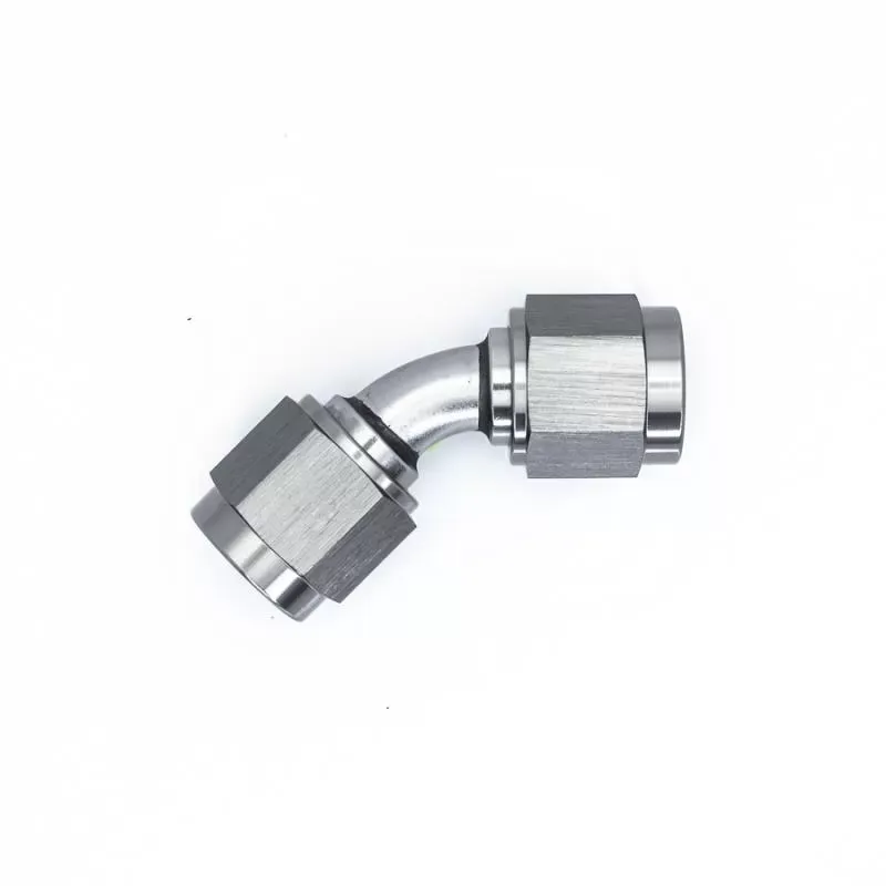 DeatschWerks 45-Deg. 6AN to 6AN Swivel Coupler - 6-02-0212