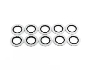 DeatschWerks 8AN Rubber and Metal Crush Washer (Pack Of 10)