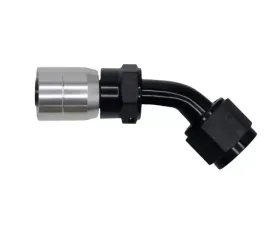 DeatschWerks 45-Deg. 8AN Swivel Crimp CPE Hose End Fittings