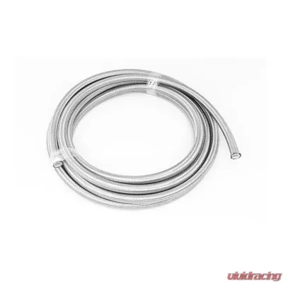 DeatschWerks 20 ft, 8AN SS Double Braided PTFE Hose - 6-02-0862-20