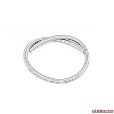 DeatschWerks 3 ft, 8AN SS Double Braided PTFE Hose - 6-02-0862-3