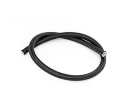 DeatschWerks 3 ft, 8AN Black Nylon Braided PTFE Hose