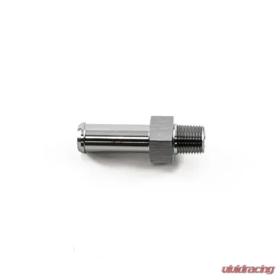DeatschWerks 1/8 in NPT to 3/8 ines Hose Barb Adapter - 6-02-0917