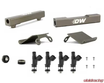 Deatschwerks Top Feed Fuel Rail Upgrade Kitwith 1500cc Injectors Subaru Legacy GT 2007-2015 - 6-102-1500