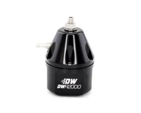 DeatschWerks DWR2000 Adjustable Fuel Pressure Regulator - Black