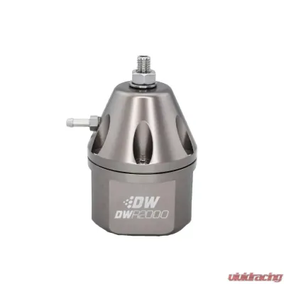 DeatschWerks DWR2000 Adjustable Fuel Pressure Regulator - Titanium - 6-2000-FRT