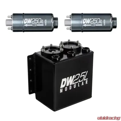 DeatschWerks 2.5L Surge Tank - 6-252-25ST