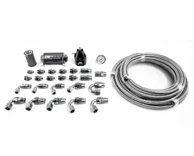 DeatschWerks X2 Series Pump Module -8AN PTFE Plumbing Kit Ford Mustang 2011-2019