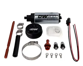 DeatschWerks In-Tank Pump Adapter + DW200 255lph Fuel Pump for 2.5L Surge Tank