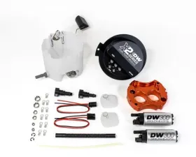 DeatschWerks X2 Series Fuel Pump Module with 2 DW300s Chevrolet Camaro LS 3.7 V6/SS LS3 6.2 2010-2015