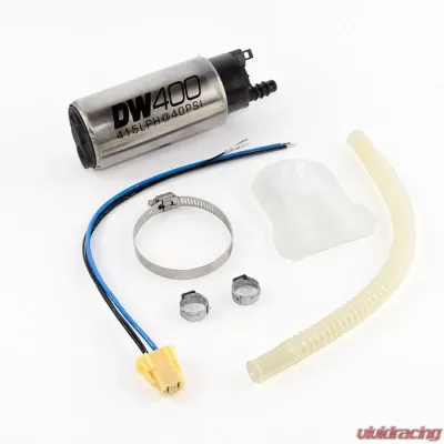 DeatschWerks 415lph Compact Fuel Pump w/ 9-1052 Install Kit BMW - 9-401-1052