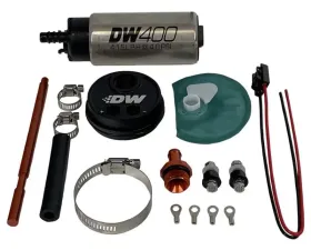 DeatschWerks In-Tank Pump Adapter + DW400 415lph Fuel Pump for 3.5L Surge Tank