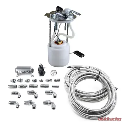 DeatschWerks DW400 Module + Plumbing Kit Yukon | Tahoe 2005-2019 - 9-401-601-7015