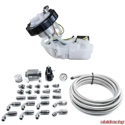 DeatschWerks DW400 Pump Module + Return Kit SS CPE for 7th Gen Honda Civic Si - 9-401-607-7040