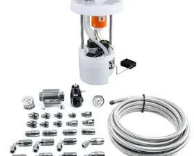 DeatschWerks DW400 Pump Module + Return Kit SS CPE for 8th Gen Honda Civic Si K20 | Honda Civic 2.0L 4-Cyl 2006-2011