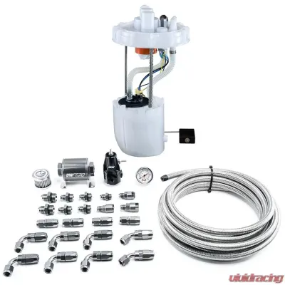 DeatschWerks DW400 Pump Module + Return Kit SS CPE for 9th Gen Honda Civic Si - 9-401-607-7042