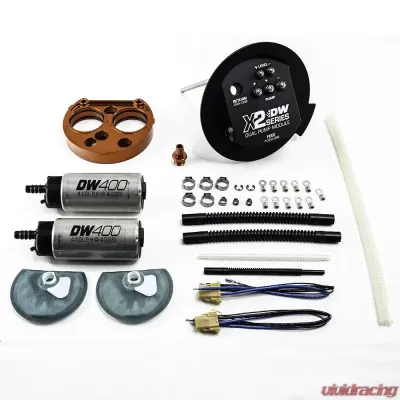 DeatschWerks X2 Series Fuel Pump Module with Dual DW400s Ford Mustang 2011-2019 - 9-401-7030