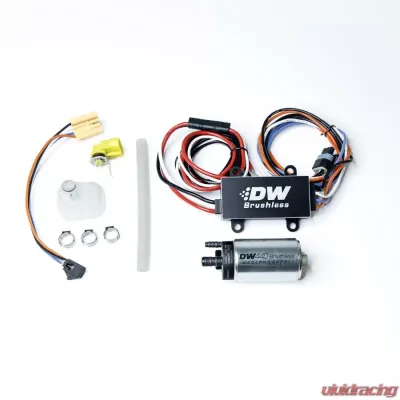 DeatschWerks 440lph in-tank brushless fuel pump w/ 9-0904 install kit + C102 Controller - 9-441-C102-0904