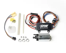 DeatschWerks 440lph in-tank brushless fuel pump w/ 9-0907 install kit + C102 Controller Ford