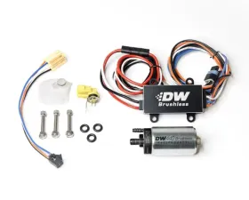 DeatschWerks 440lph in-tank brushless fuel pump w/ 9-0912 install kit + C102 Controller Ford