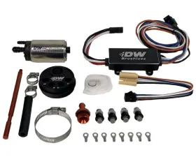 DeatschWerks In-tank pump adapter + DW440 Brushless and Controller 440lph fuel pump, for 3.5L surge tank