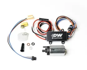 DeatschWerks 440lph in-tank brushless fuel pump w/ 9-0910 install kit + C103 Controller Subaru