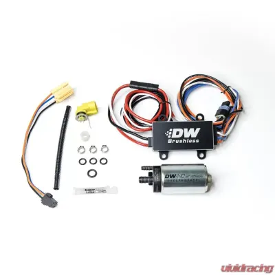 DeatschWerks 440lph in-tank brushless fuel pump w/ 9-0902 install kit + C102 Controller Chevrolet - 9-442-C102-0902