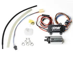 DeatschWerks 440lph in-tank brushless fuel pump w/ 9-0909 install kit + C102 Controller Chevrolet