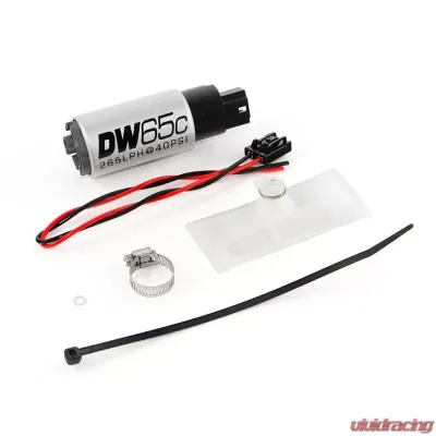 DeatschWerks 265lph compact fuel pump w/ 9-1030 install kit BMW 1988-1991 - 9-651-1030