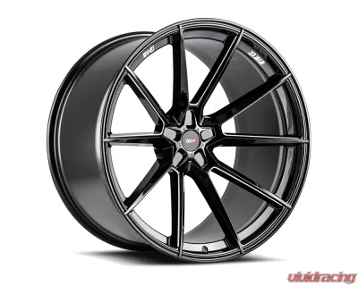Savini SV-F4 Wheels Flow Form Series Gloss Black Milled - SAV-SVF4-GB