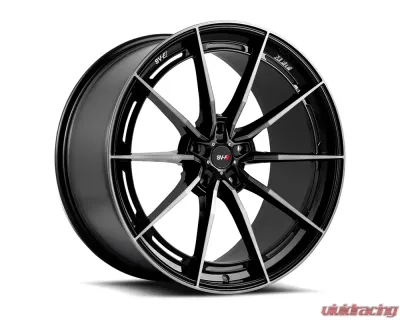 Savini SV-F1 Wheel Flow Form Series Dark Tint w/ Gloss Black - SAV-SVF1-DT