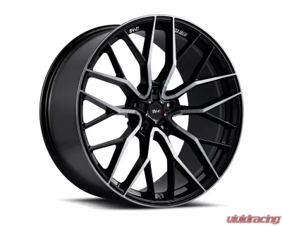 Savini SV-F2 Wheel Flow Form Series Dark Tint w/ Gloss Black - SAV-SVF2-DT