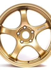 Weds RN-05M Wheel Set WedsSport 18x9.5 5x120 36mm Samurai Gold Honda Civic Type-R  FK8 | FL5 2018+                                     - RN05M1895365120SG-Civic - Image 4
