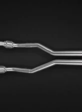 Capristo Exhaust Valved Catback Exhaust System Mid-Pipes ECE E2P Carbon Fiber Tip Red Audi RS4 B9 | RS5 2018-2023                                     - 02AU05203006-R - Image 5