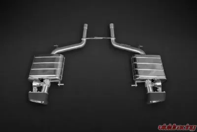 Capristo Exhaust Valved Exhaust System incl. Remote (Catback ) w/Ceramic Tips V8TT BMW 550i (V8TT) 2011-2017 - 02BM00903002