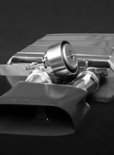 Capristo Exhaust Valved Exhaust System incl. Remote (Catback ) w/Ceramic Tips V8TT BMW 550i (V8TT) 2011-2017                                     - 02BM00903002 - Image 4