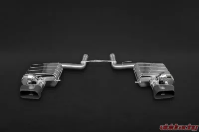 Capristo Exhaust Valved Exhaust System incl. Remote (Catback ) w/Ceramic Tips V8TT BMW 550i (V8TT) 2011-2017 - 02BM00903002
