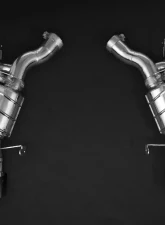 Capristo Exhaust Valved Exhaust System, Mid-Pipes, Post-Cat Pipes w/Remote F06 F12 F13 BMW M6 2013-2019                                     - 02BM03803009 - Image 2