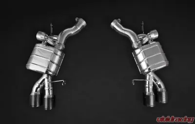 Capristo Exhaust Valved Exhaust System, Mid-Pipes, Post-Cat Pipes w/Remote F06 F12 F13 BMW M6 2013-2019 - 02BM03803009