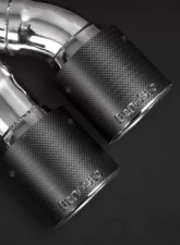 Capristo Exhaust Valved Exhaust System, Mid-Pipes, Post-Cat Pipes w/Remote F06 F12 F13 BMW M6 2013-2019                                     - 02BM03803009 - Image 3