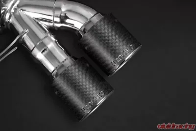 Capristo Exhaust Valved Exhaust System, Mid-Pipes, Post-Cat Pipes w/Remote F06 F12 F13 BMW M6 2013-2019 - 02BM03803009