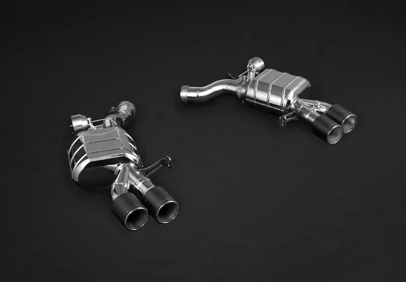 Capristo Exhaust Valved Exhaust, Mid Pipes, and CES-3 w/Carbon Fiber Tips F10 BMW M5 2011-2016 - 02BM03803019