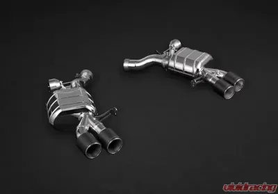 Capristo Exhaust Valved Exhaust, Mid Pipes, and CES-3 w/Carbon Fiber Tips F10 BMW M5 2011-2016 - 02BM03803019