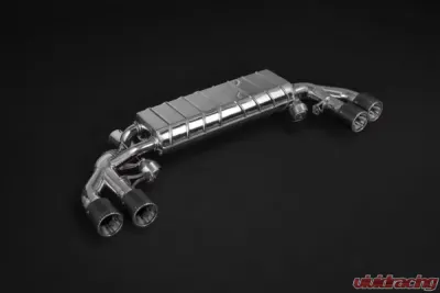 Capristo Valved Exhaust System w/Carbon Fiber Tips & CES-3 Remote BMW F90 M5 2018-2022 - 02BM03803022